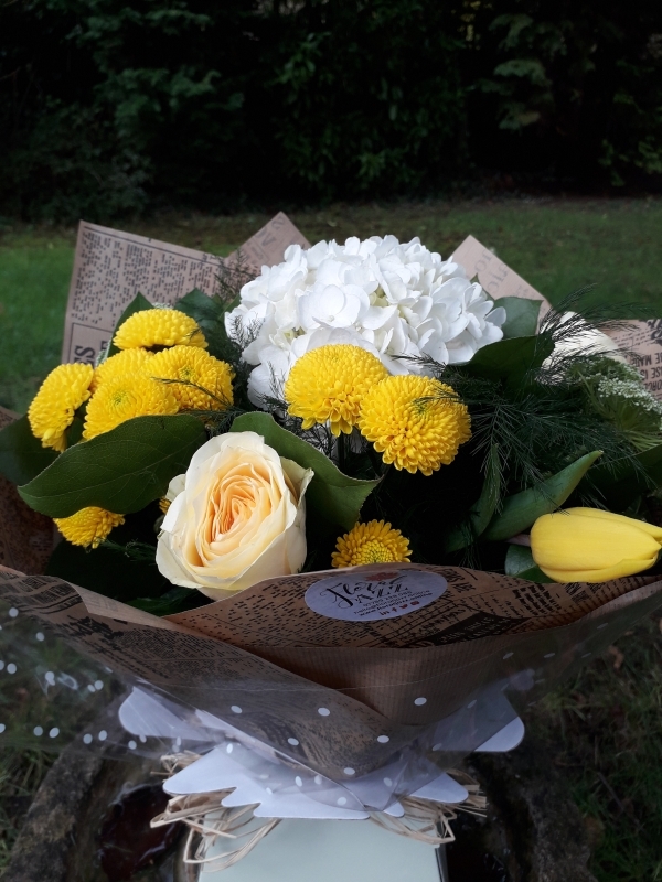 Pure Roses Handtied Bouquet