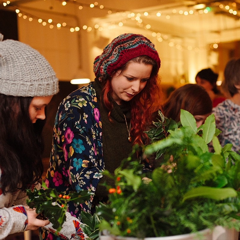 Christmas Wreath Making Workshop 29th November