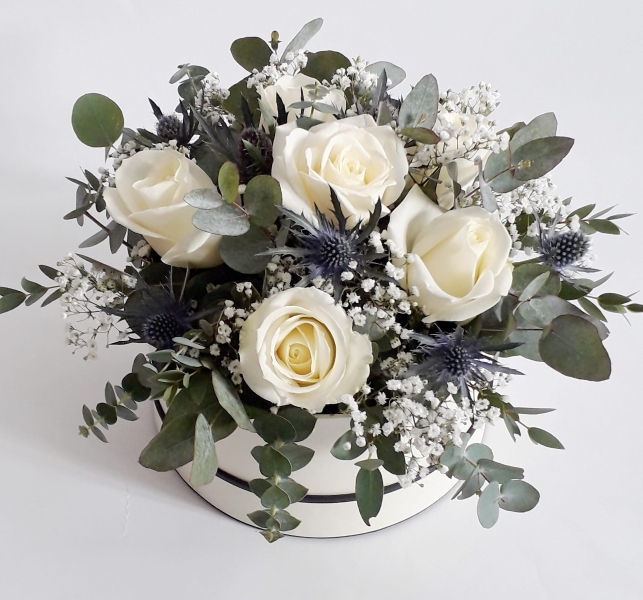 Rose & Thistle Hatbox