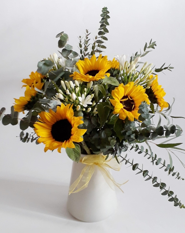 Sunflower Vase