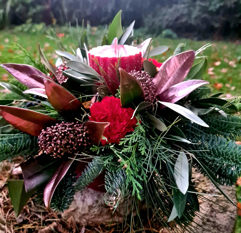 Winter Warmer Table Arrangement