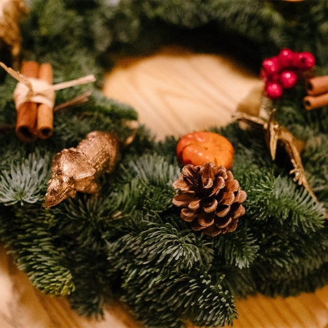 Christmas Wreath Making Workshop December 3rd