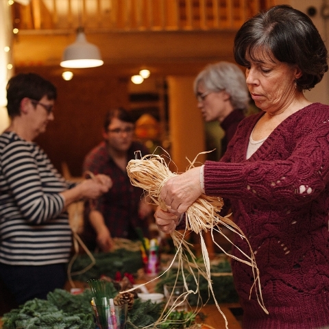 Christmas Wreath Making Workshop 3rd December