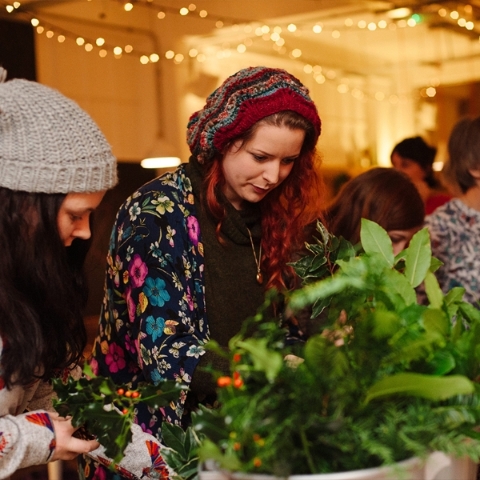 Christmas Wreath Making Workshop December 1st