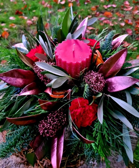 Winter Warmer Table Arrangement